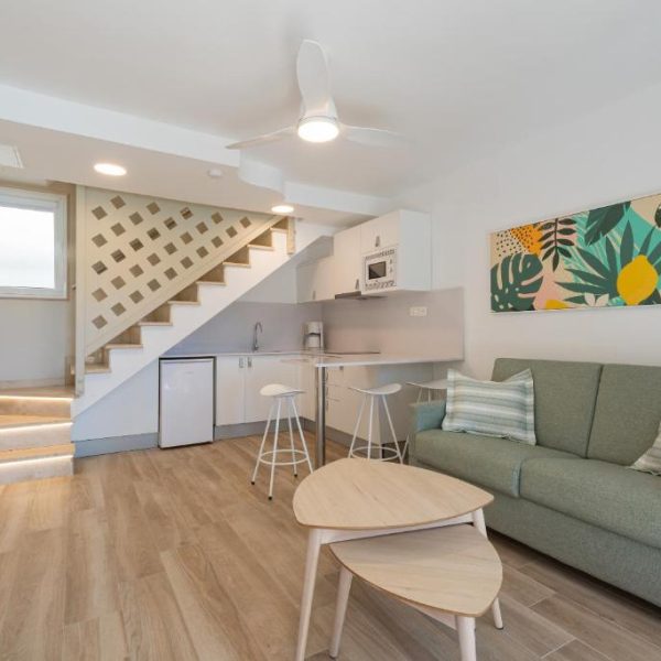 Domki w środku - salon